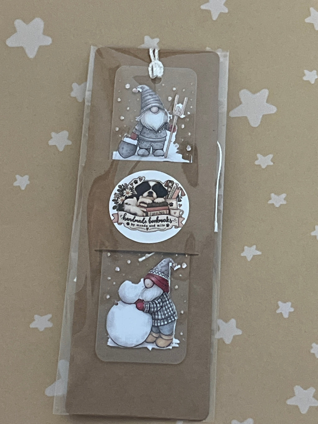 Gonk handmade acrylic bookmark