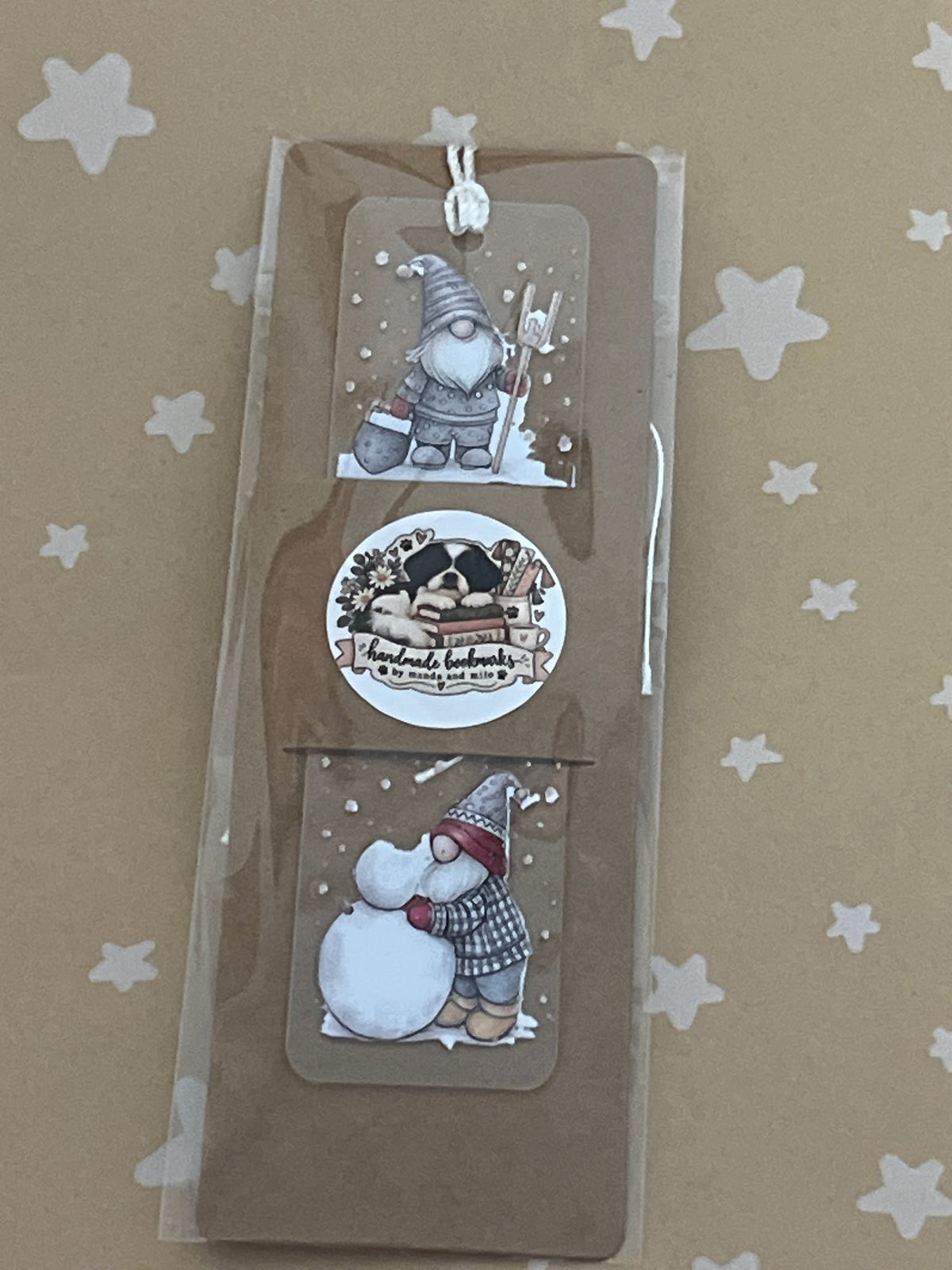 Gonk handmade acrylic bookmark