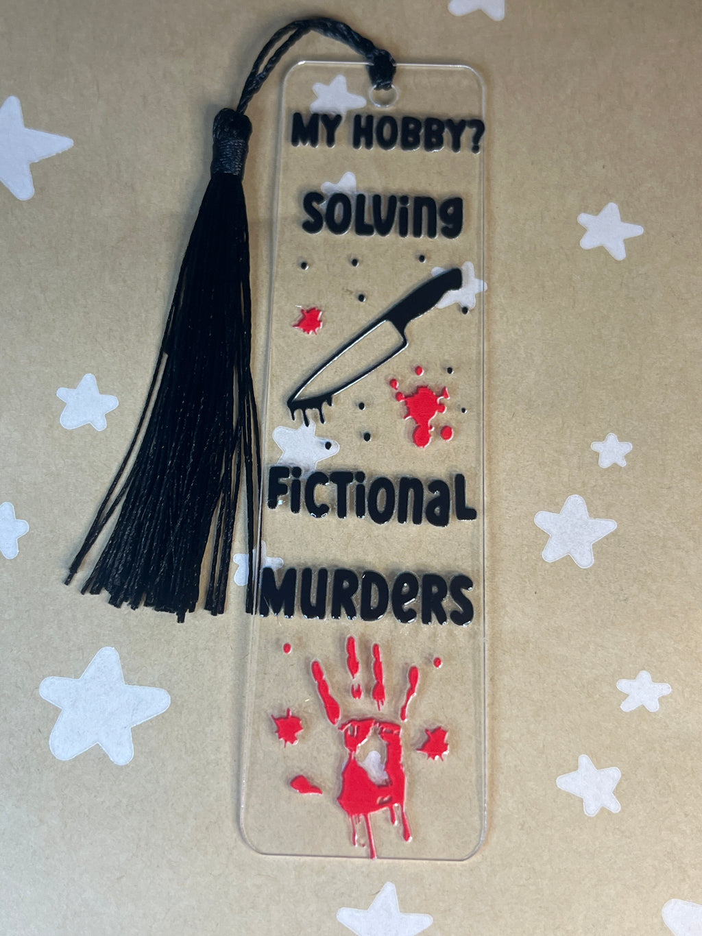 Crime bookmark