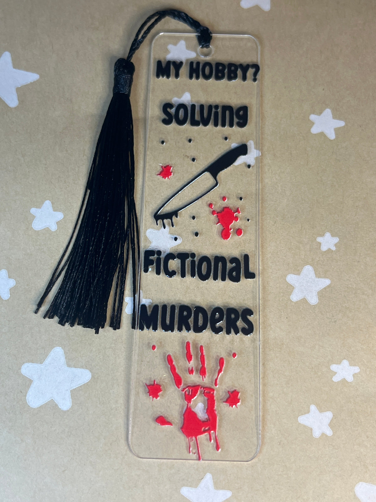 Crime bookmark