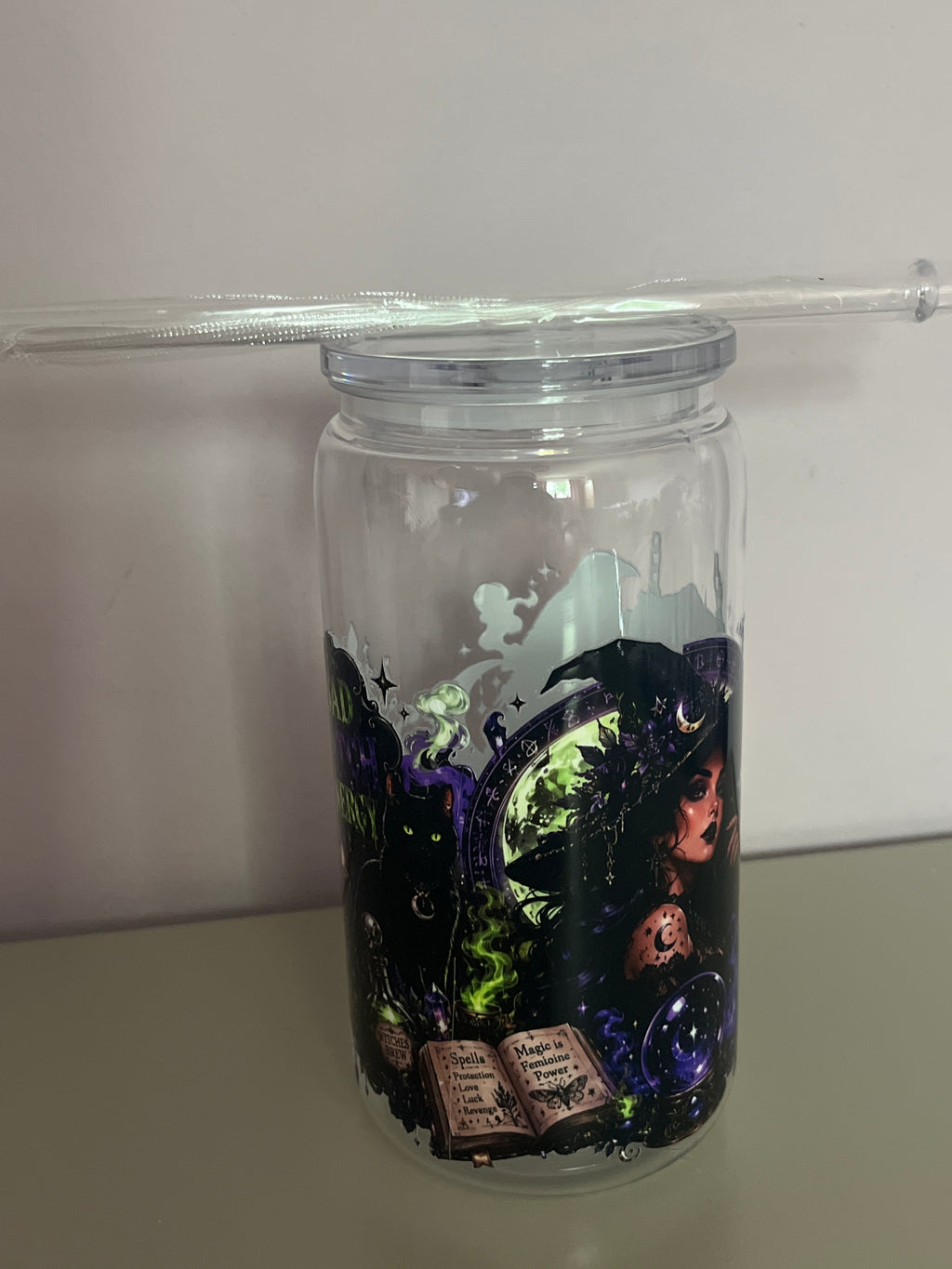 Halloween 610ml Tumbler with straw