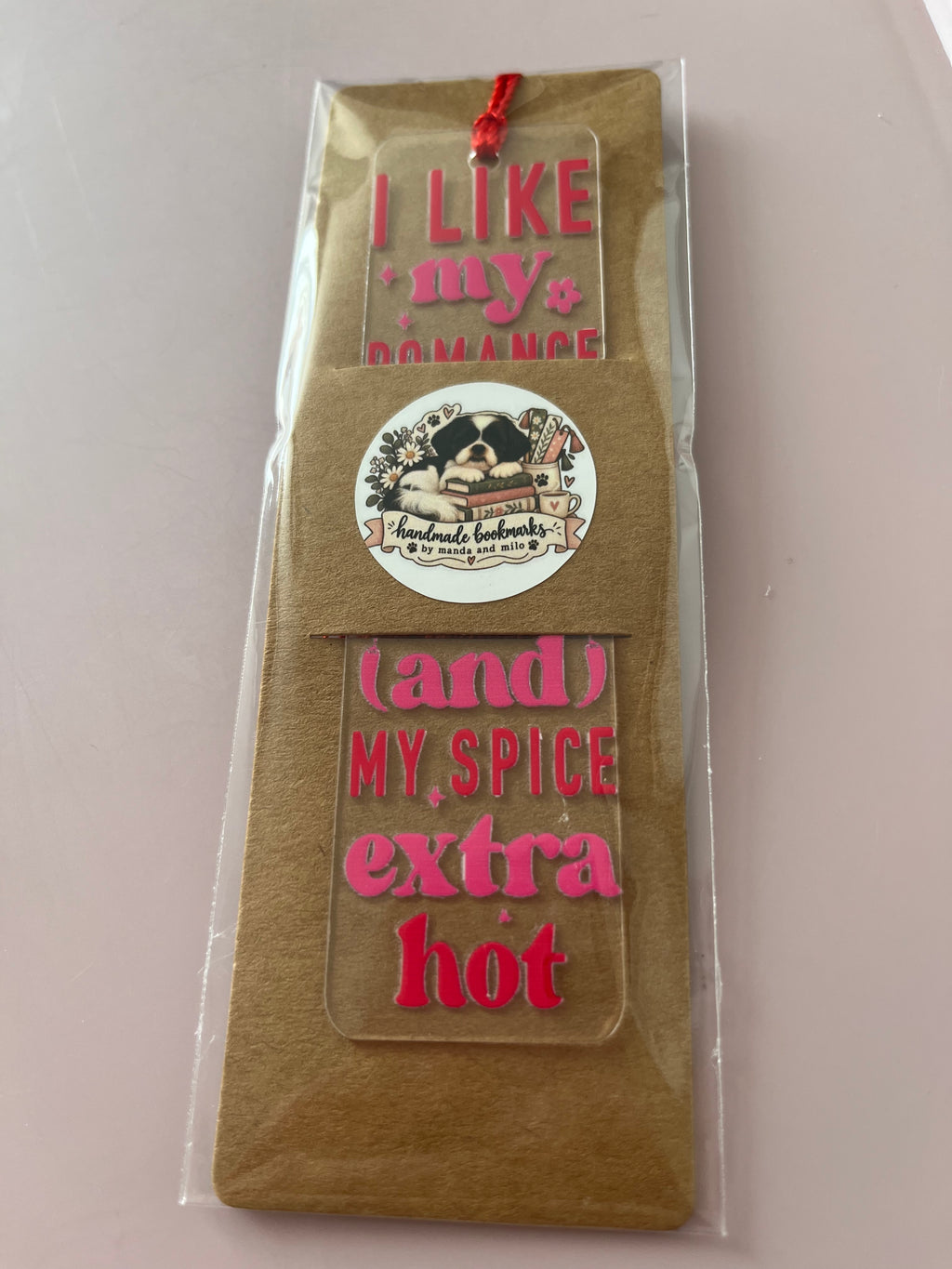 I like my romance slow burn and my spice extra hot bookmark