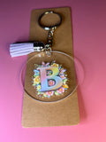 B keychain