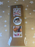 Cosy autumn bookmark
