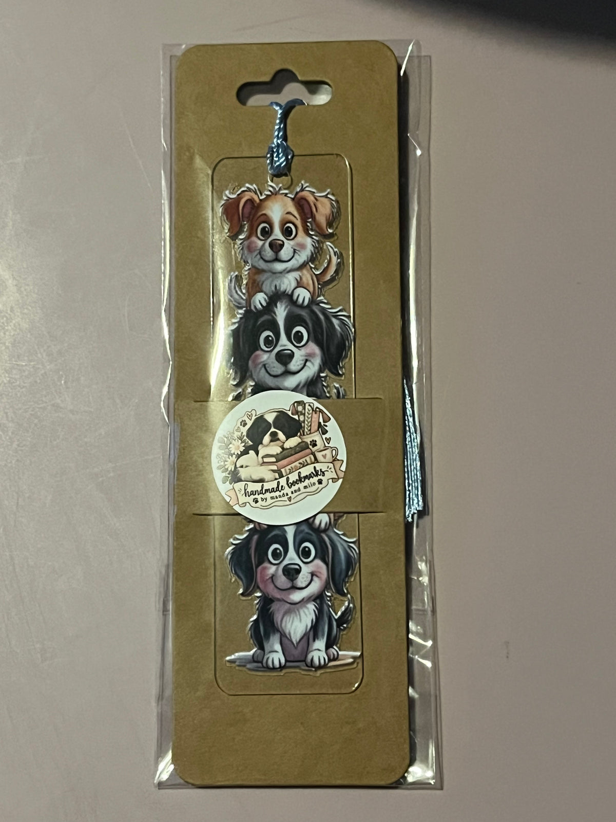 Dog bookmark