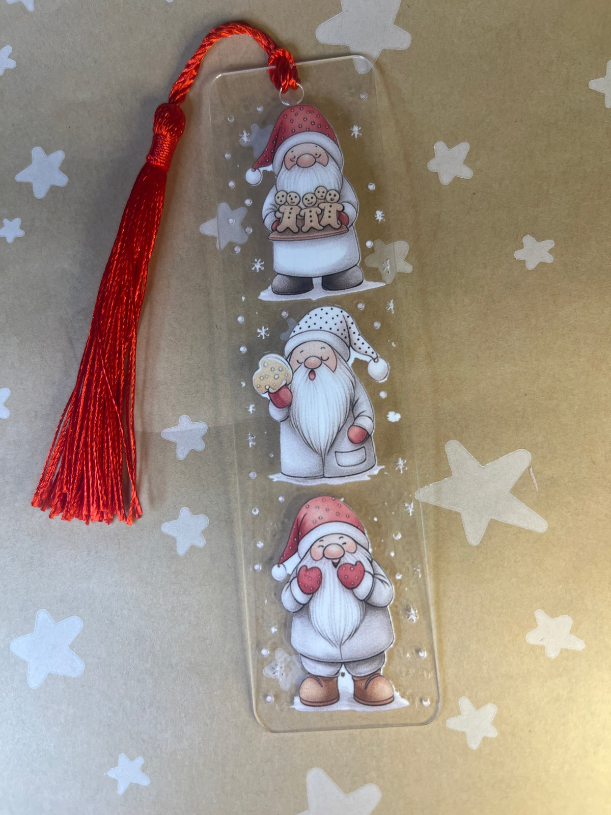 Gonk handmade bookmark
