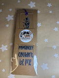 Dark romance bookmark
