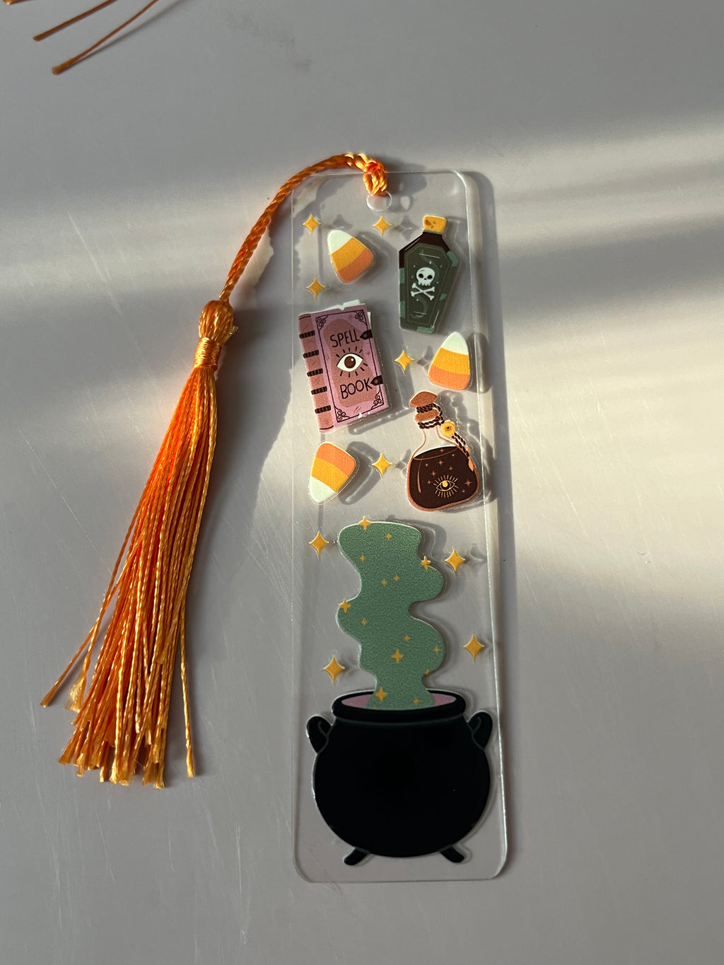 Halloween bookmark