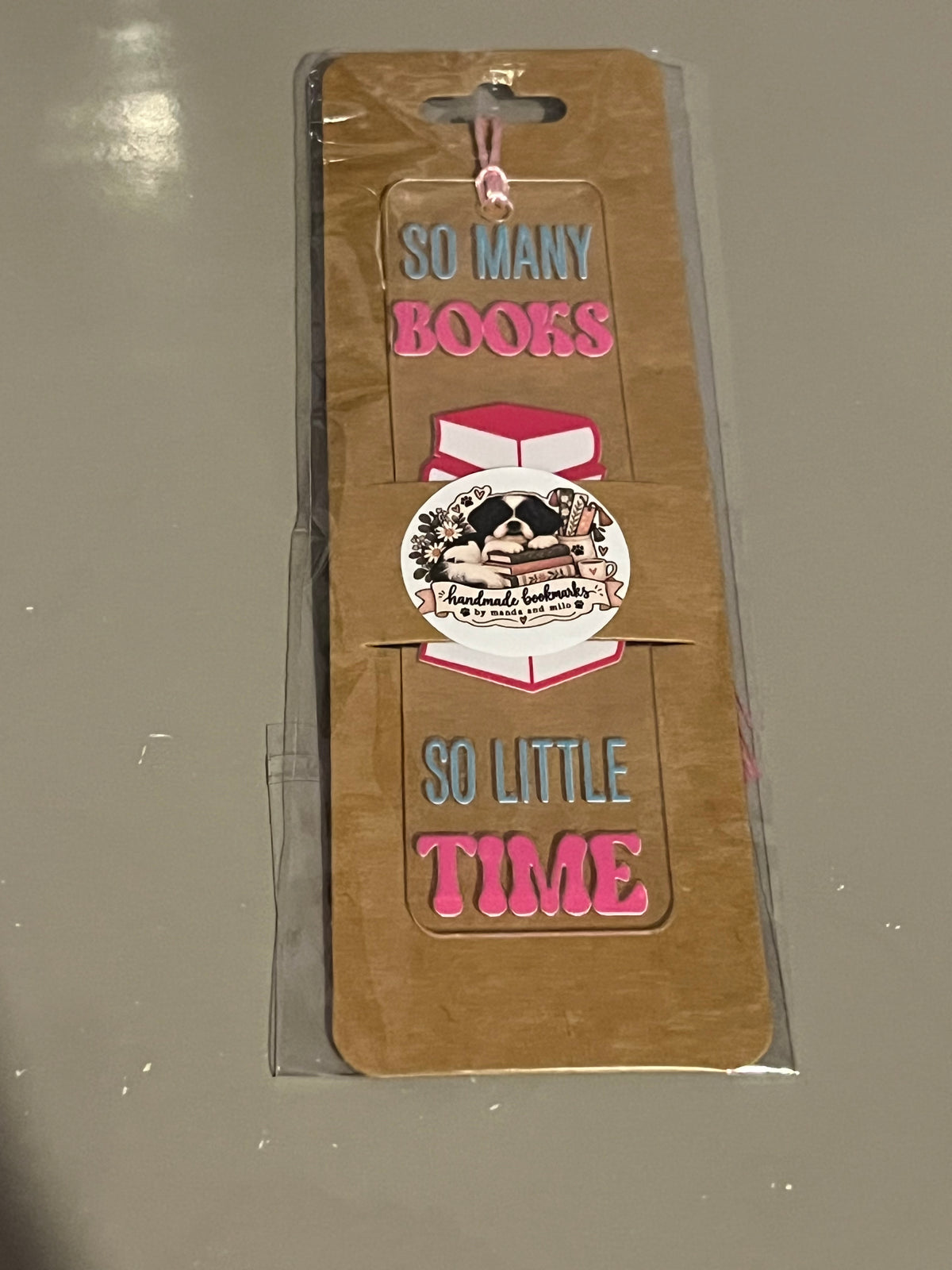 So many books so little time bookmark