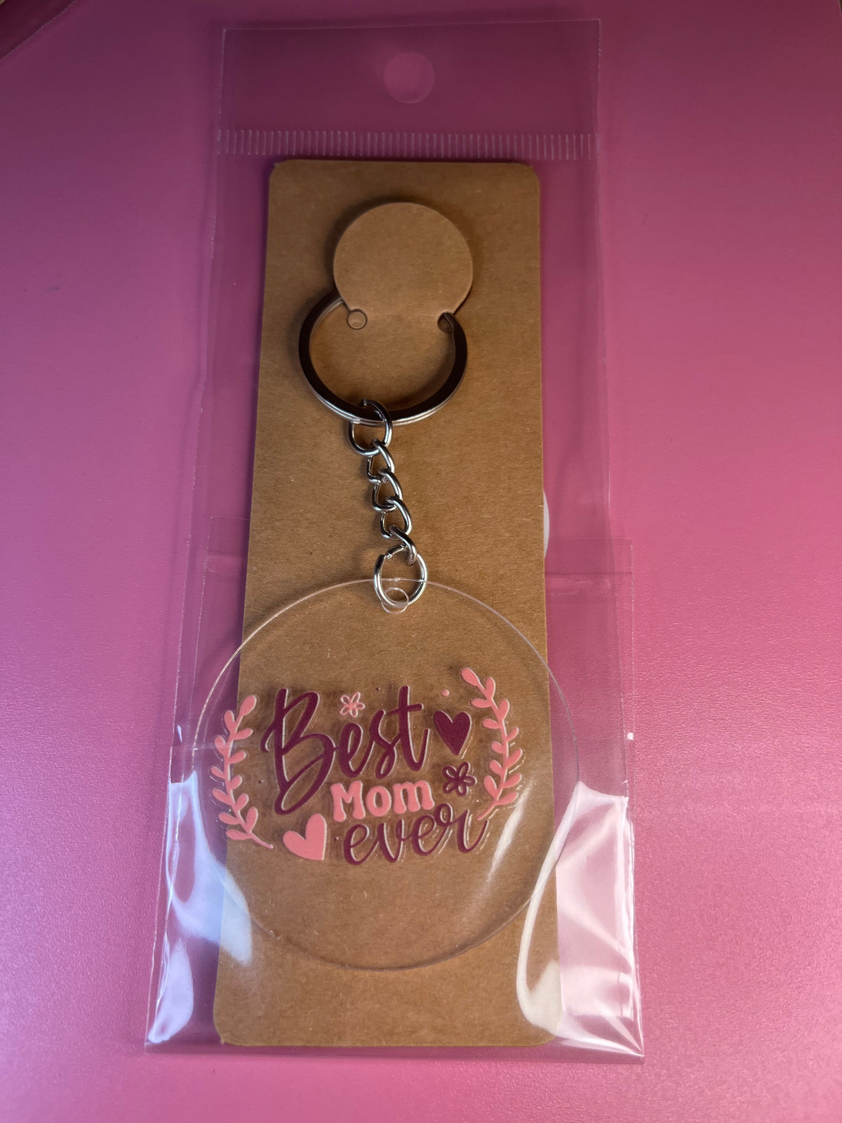 Best mom ever keychain