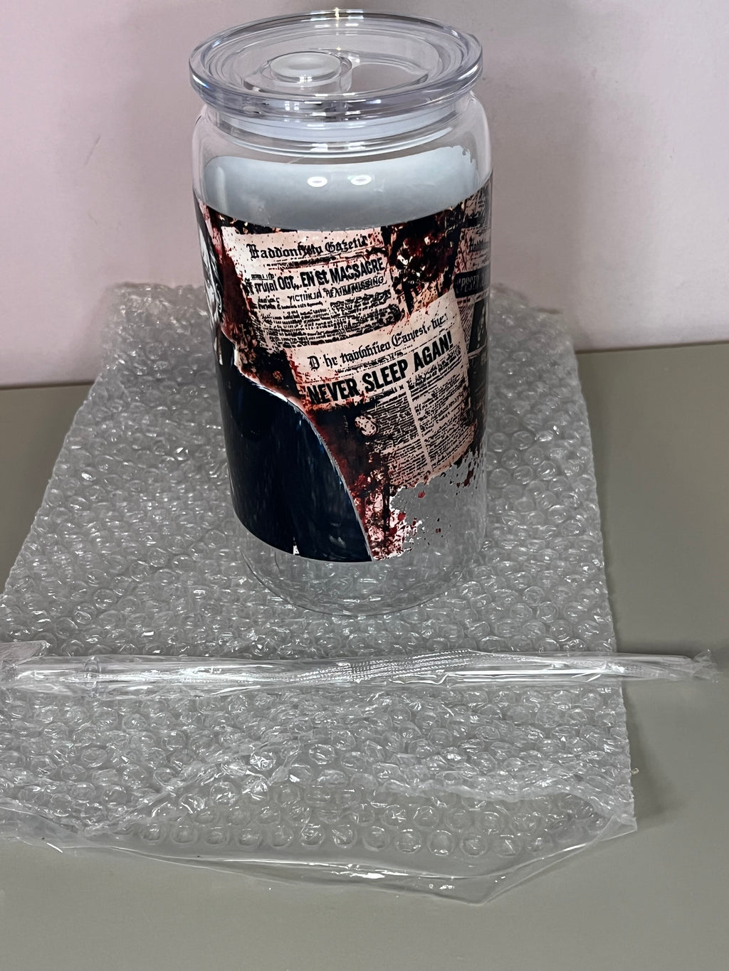 Halloween 610ml Tumbler with straw