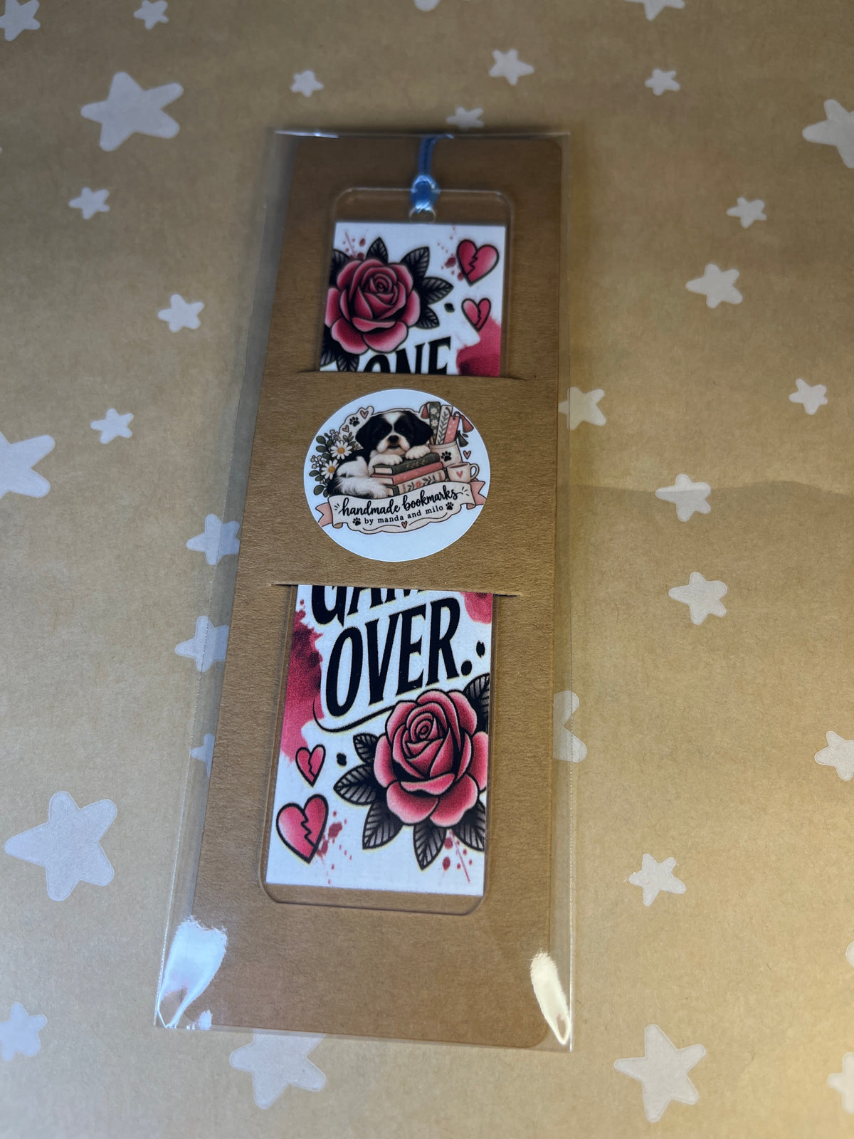One touch game over bookmark