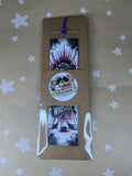 Ice hockey romance bookmark