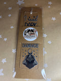 Dark romance bookmark