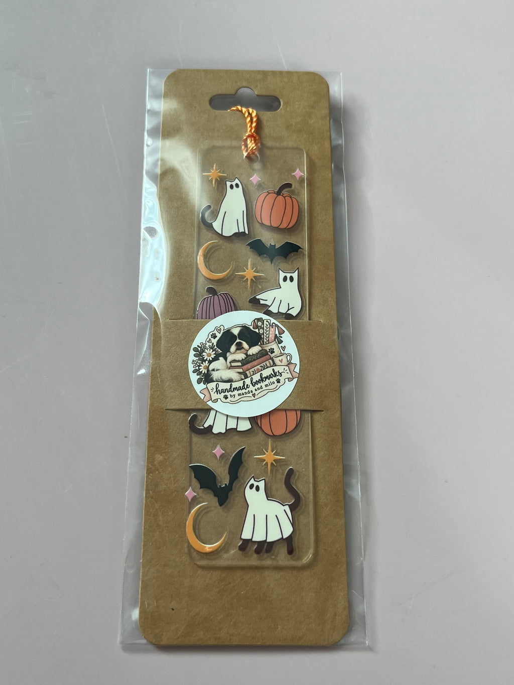 Halloween bookmark
