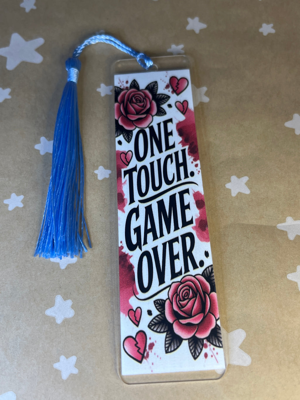 One touch game over bookmark