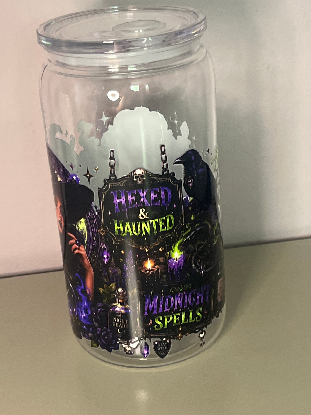 Halloween 610ml Tumbler with straw