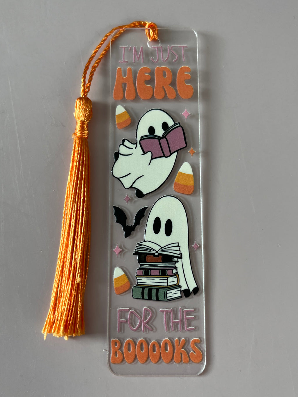 Halloween bookmark