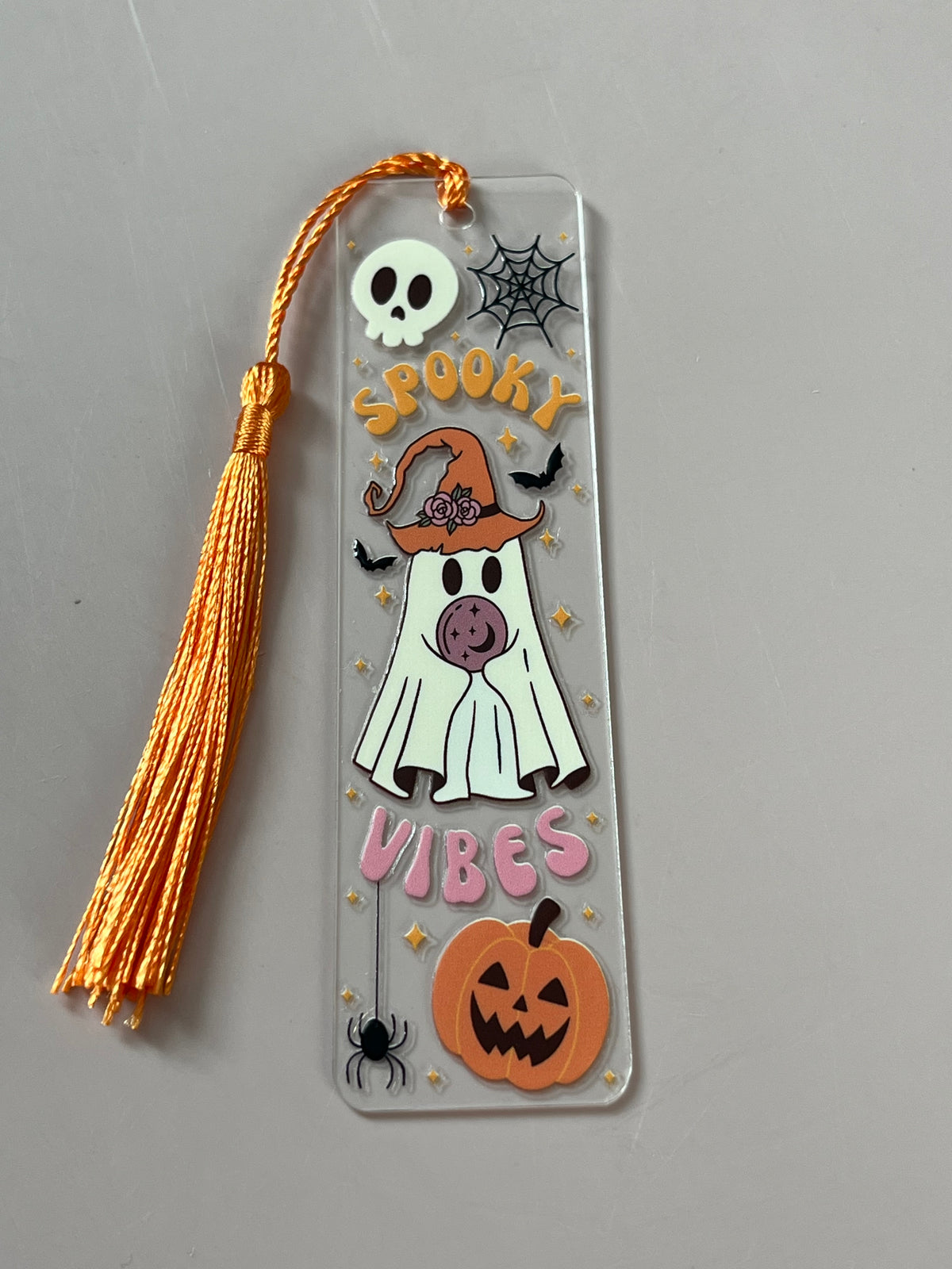 Spooky vibes bookmark