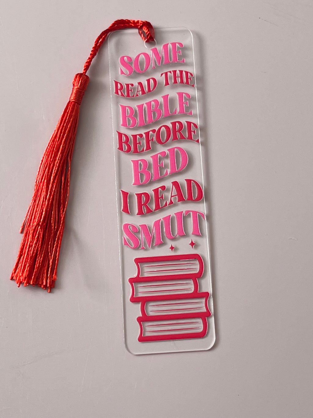 Some read the bible before bed i read smut bookmark