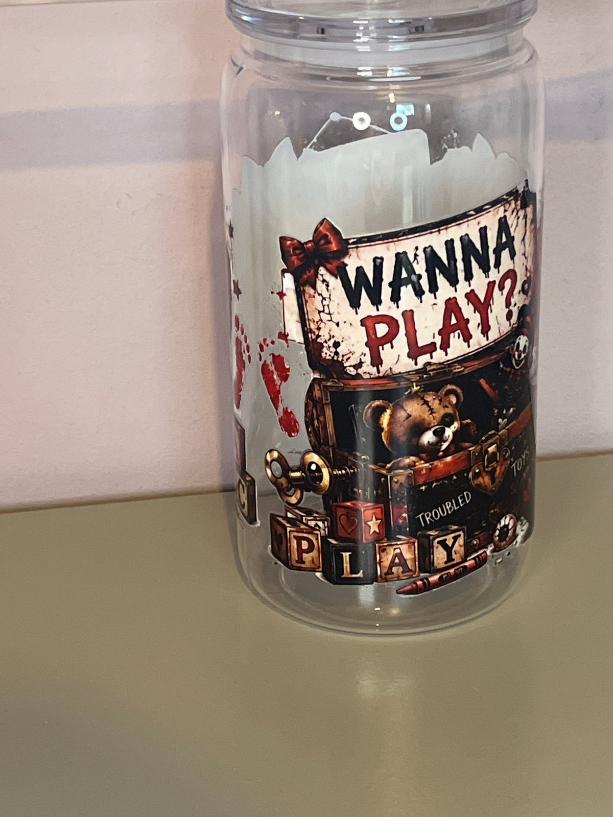 Halloween 610ml Tumbler with straw