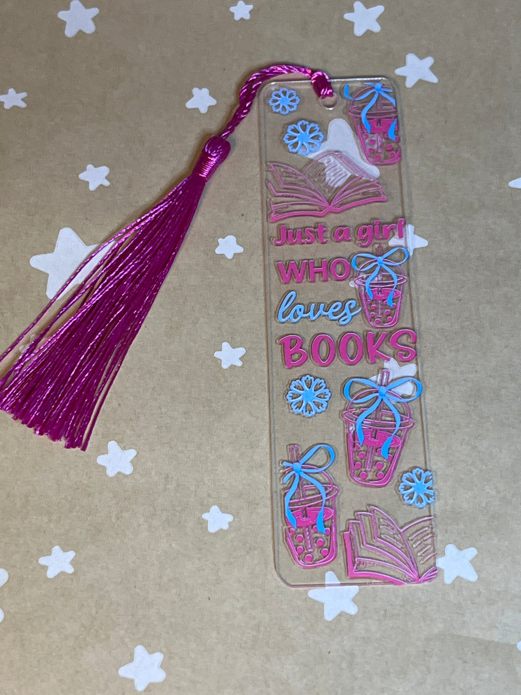 Just a girl who loves books bookmark