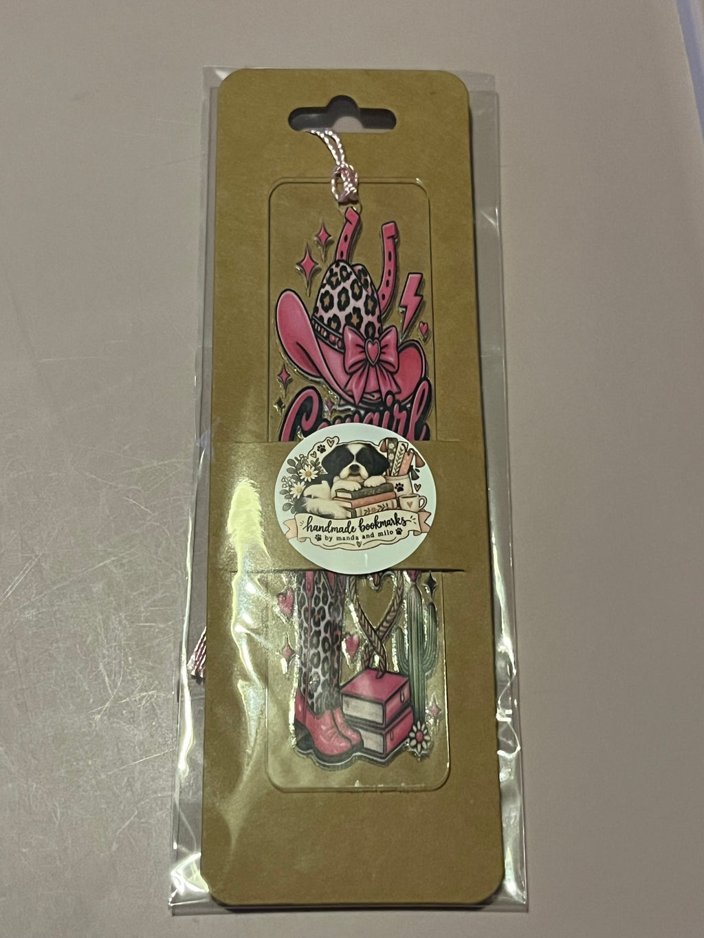 Cowgirl era bookmark