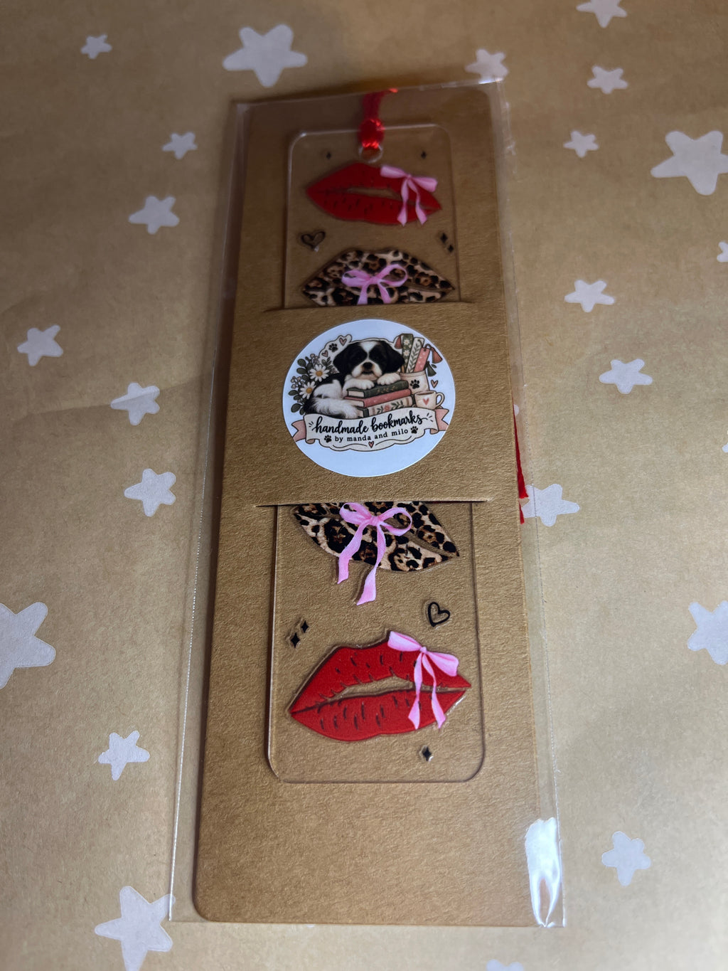 Lips bookmark