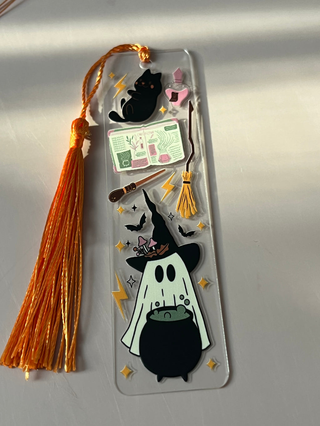 Halloween bookmark
