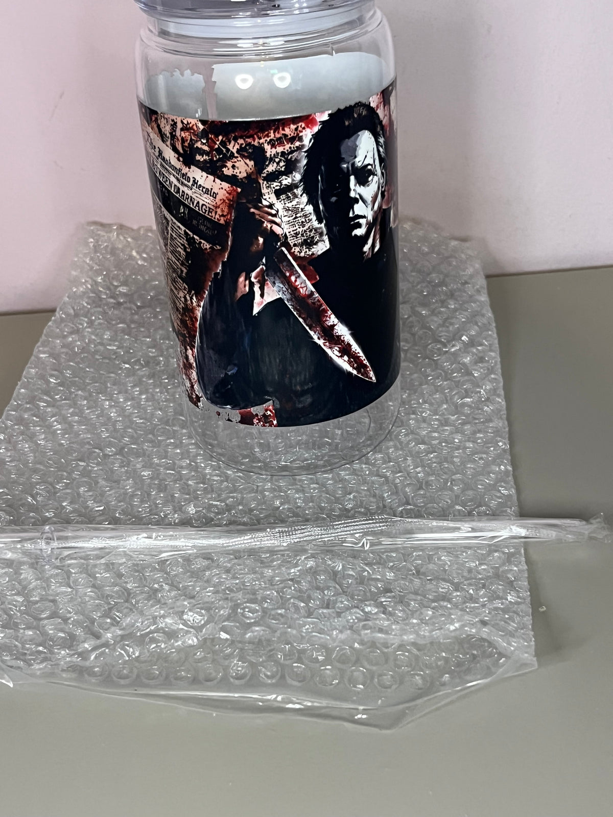 Halloween 610ml Tumbler with straw