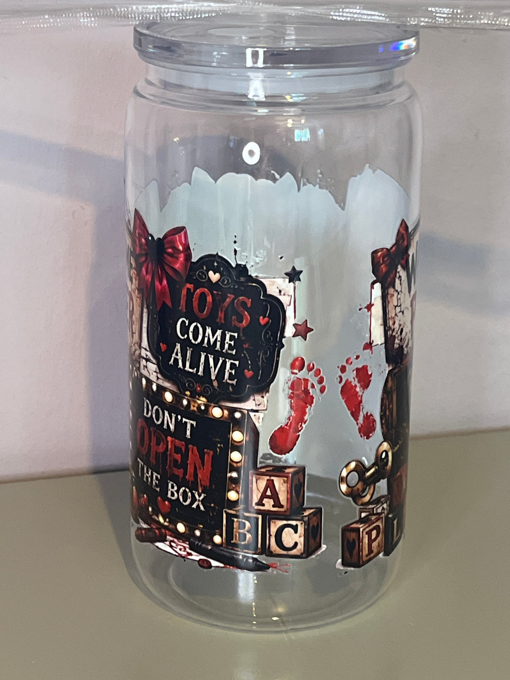Halloween 610ml Tumbler with straw