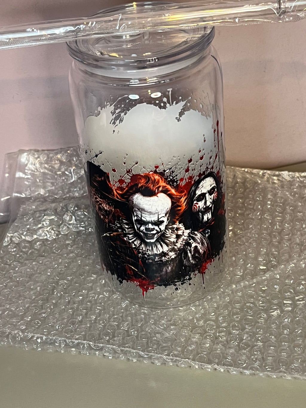 Halloween 610ml Tumbler with straw