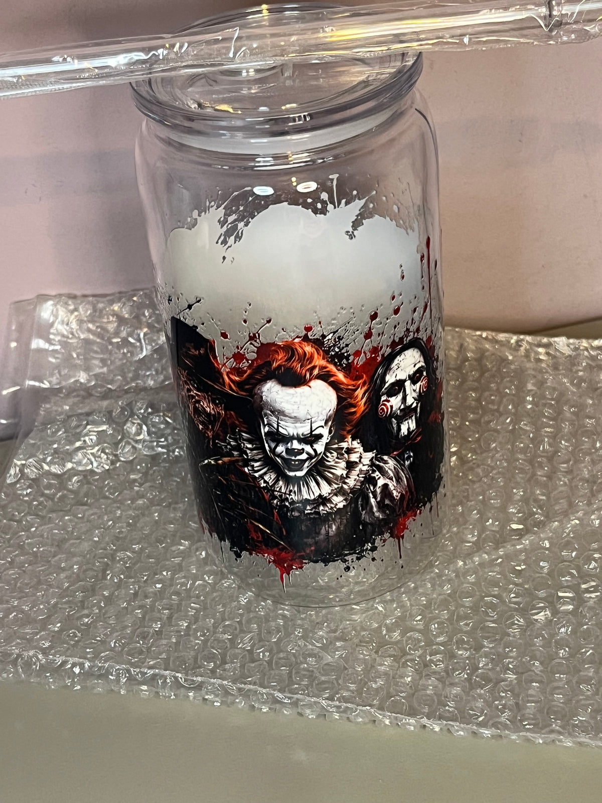 Halloween 610ml Tumbler with straw