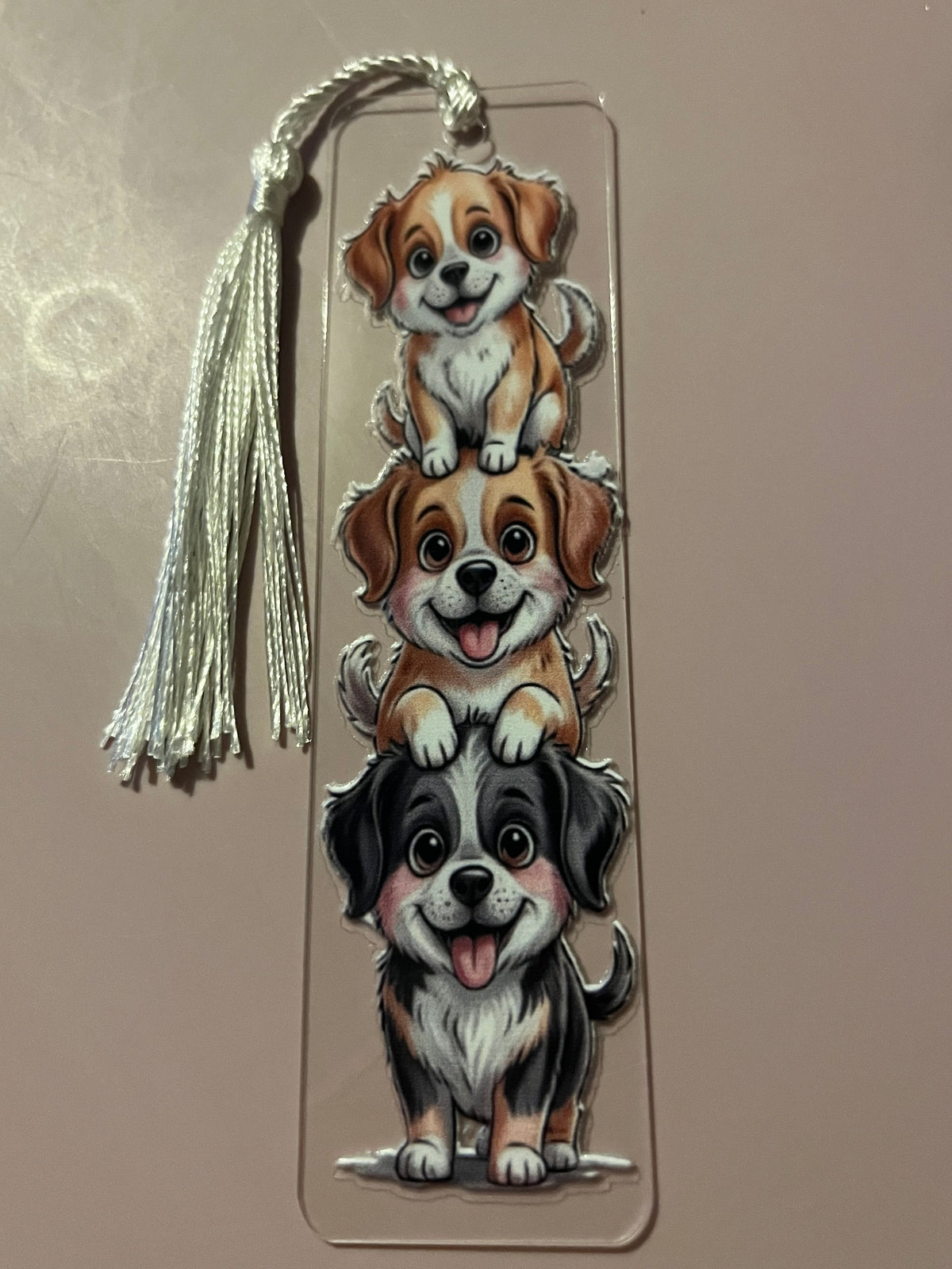 Dog bookmark