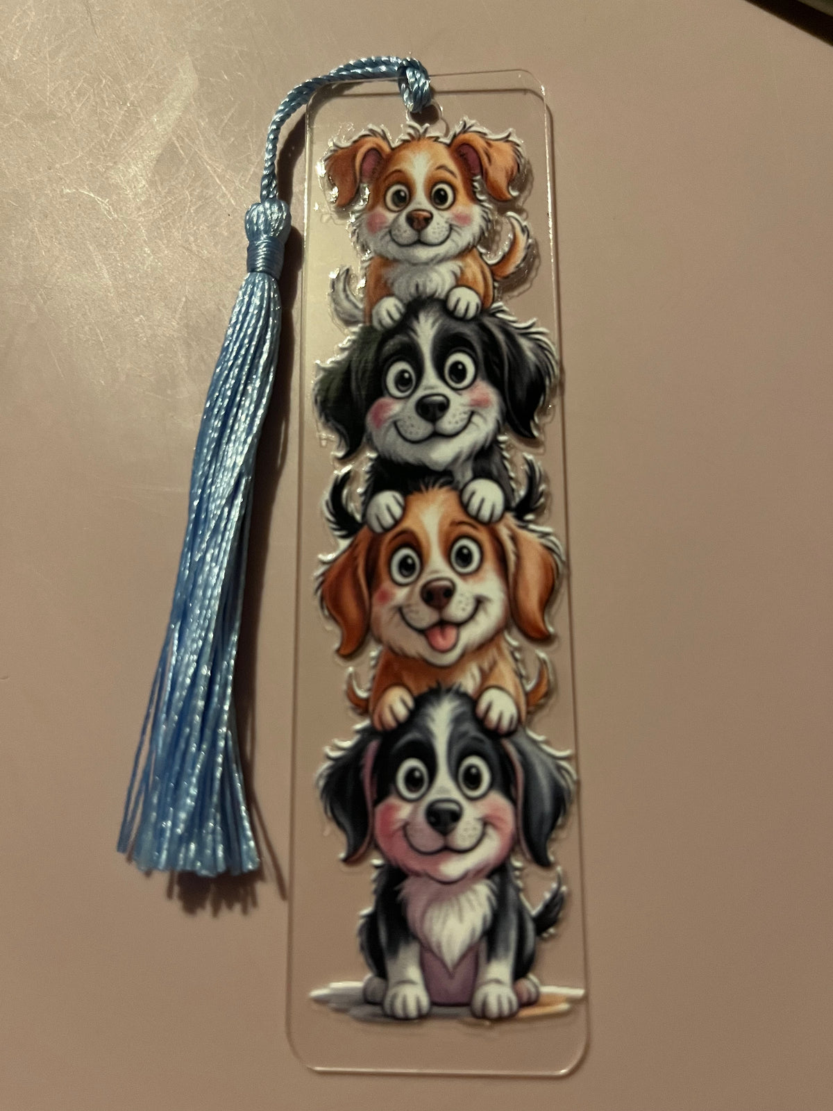 Dog bookmark