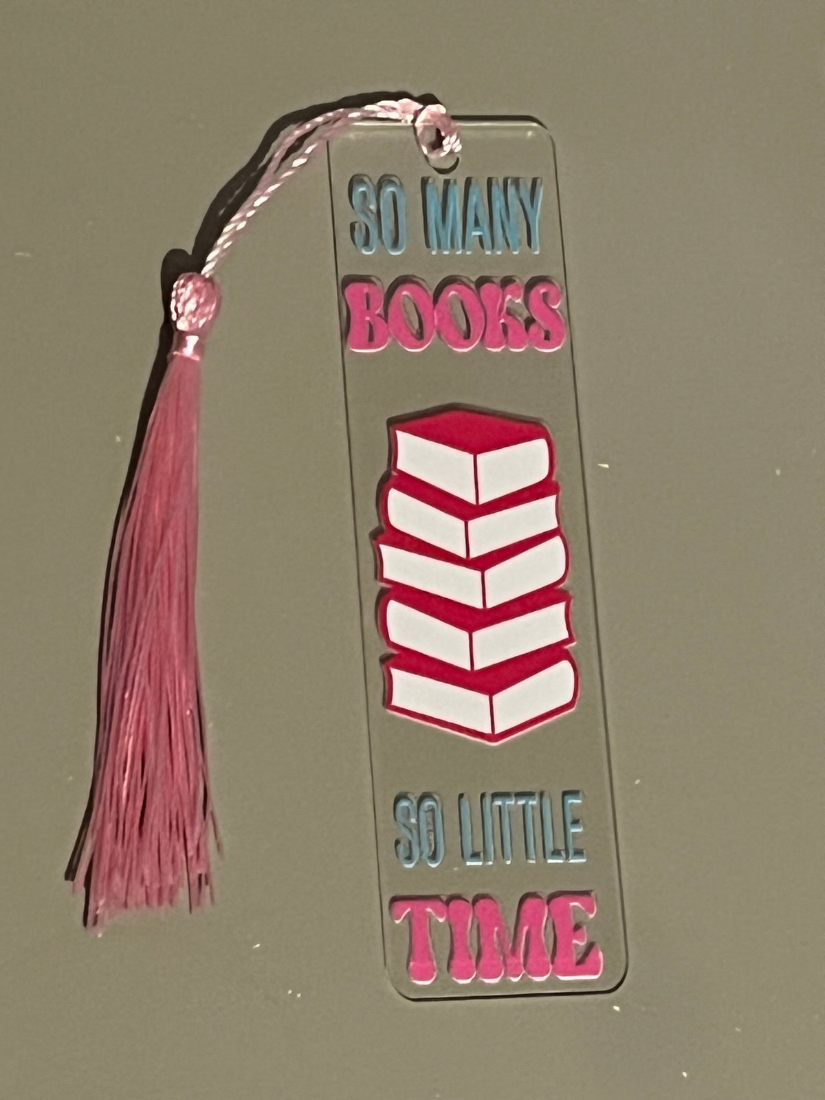 So many books so little time bookmark