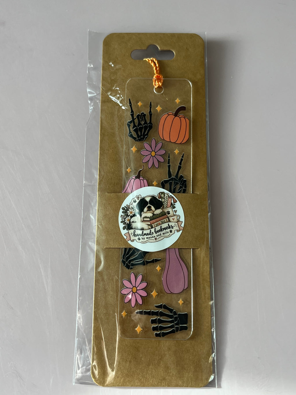 Halloween bookmark