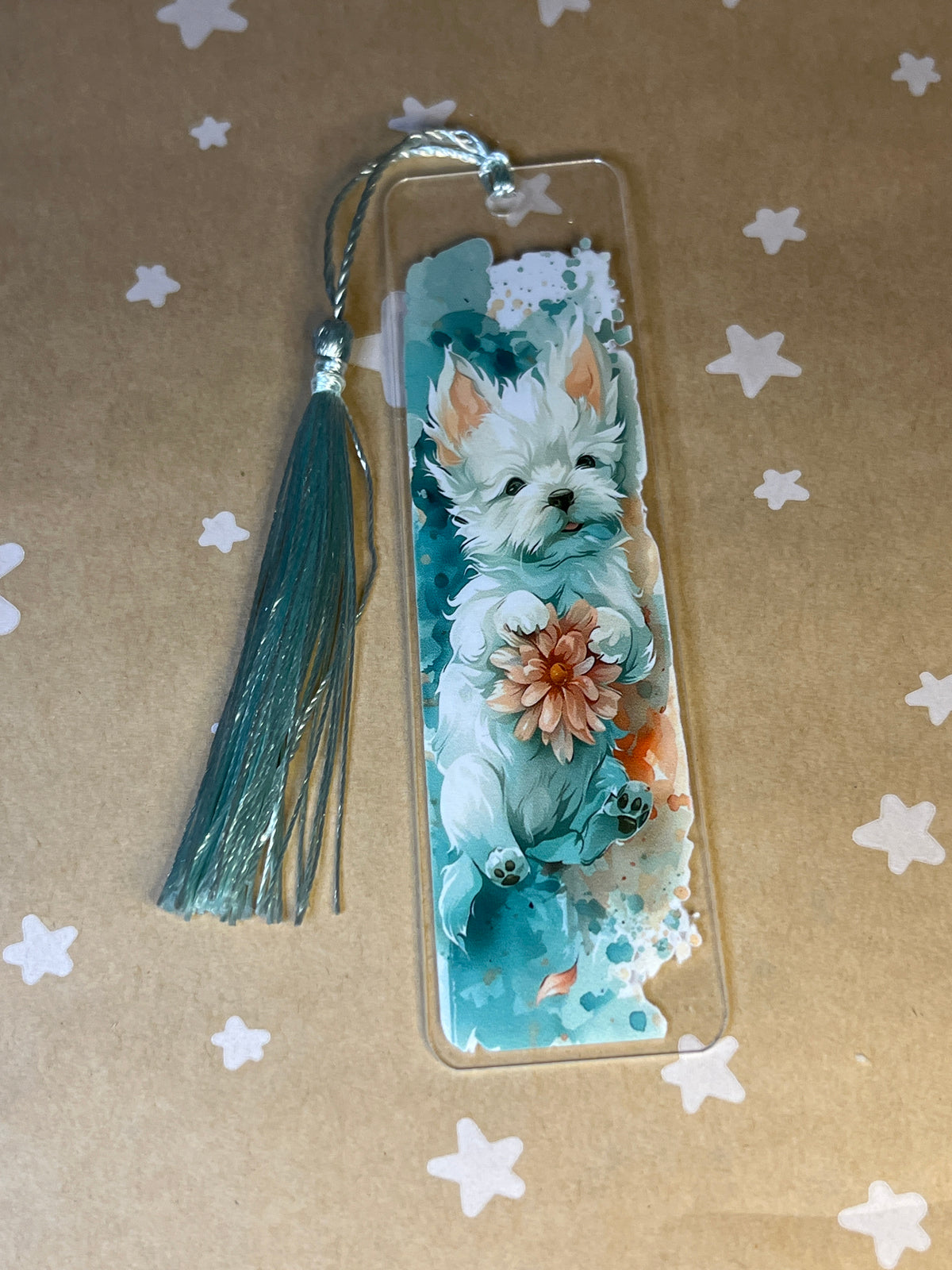 Dog bookmark