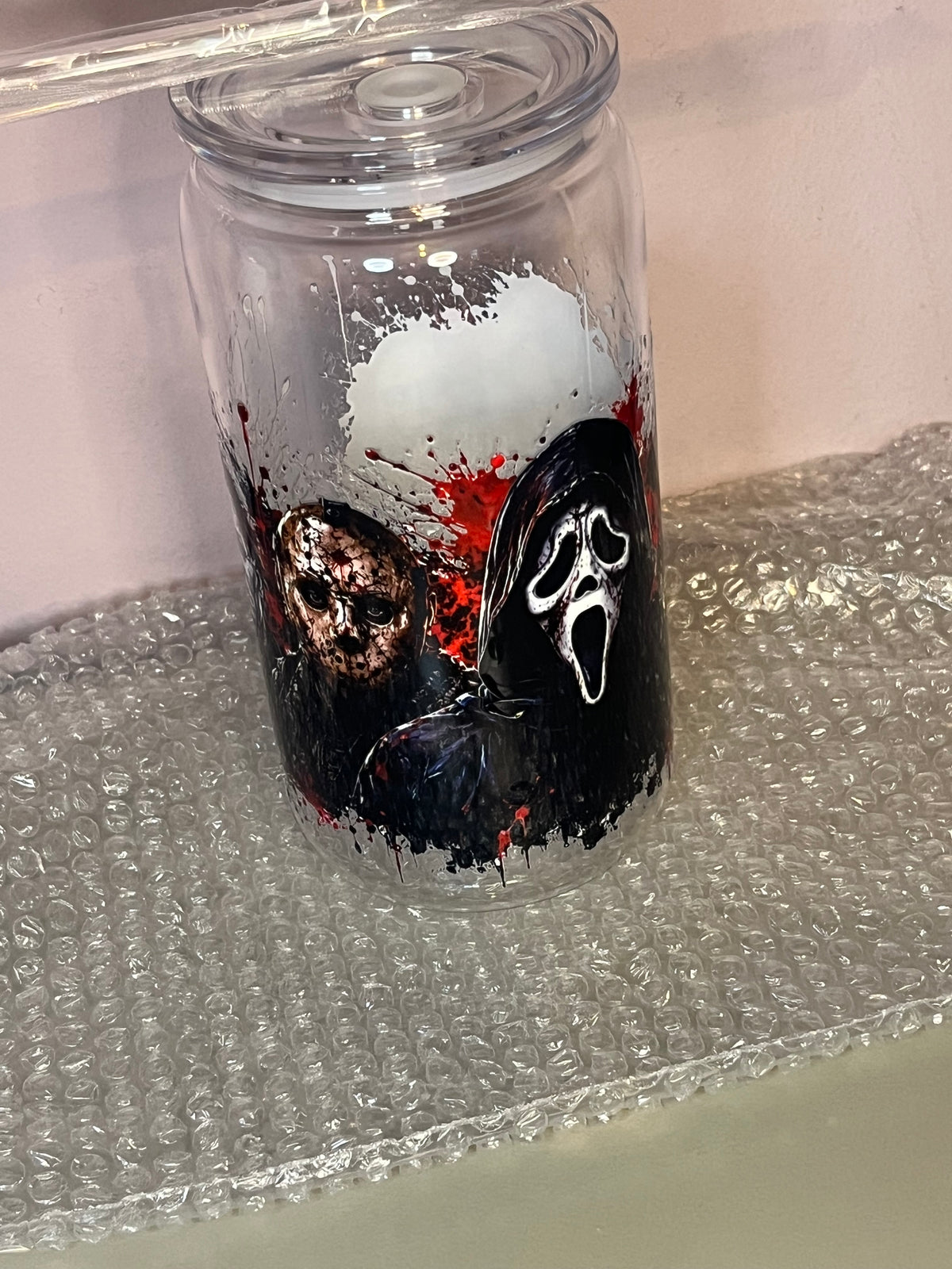 Halloween 610ml Tumbler with straw
