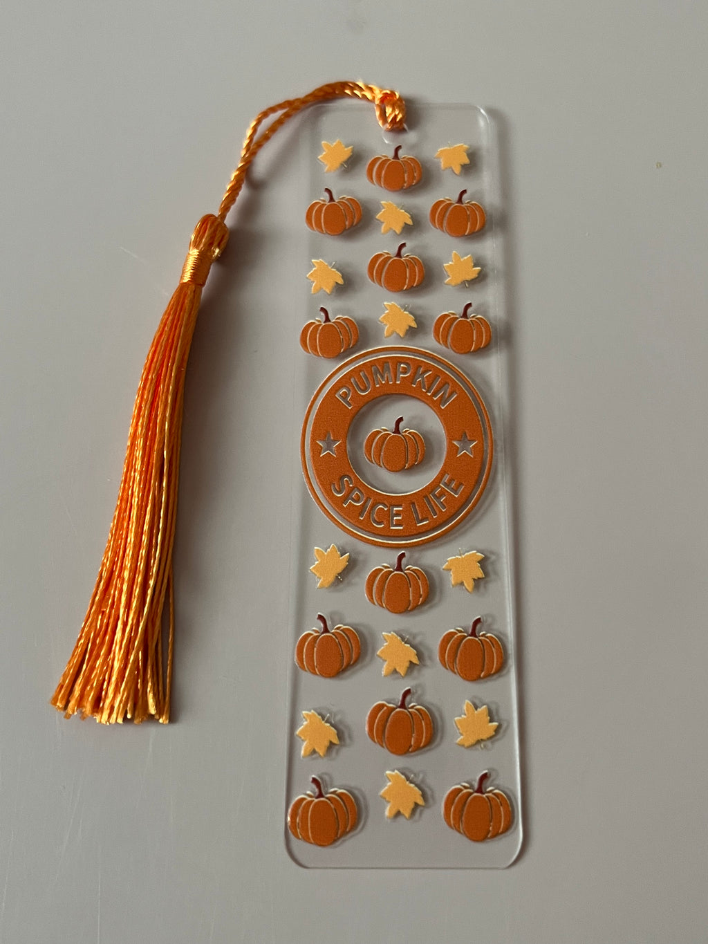 Autumn bookmark