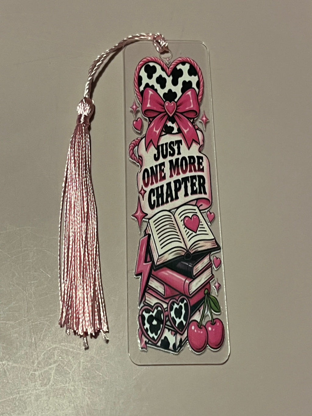 Just one more chapter bookmark