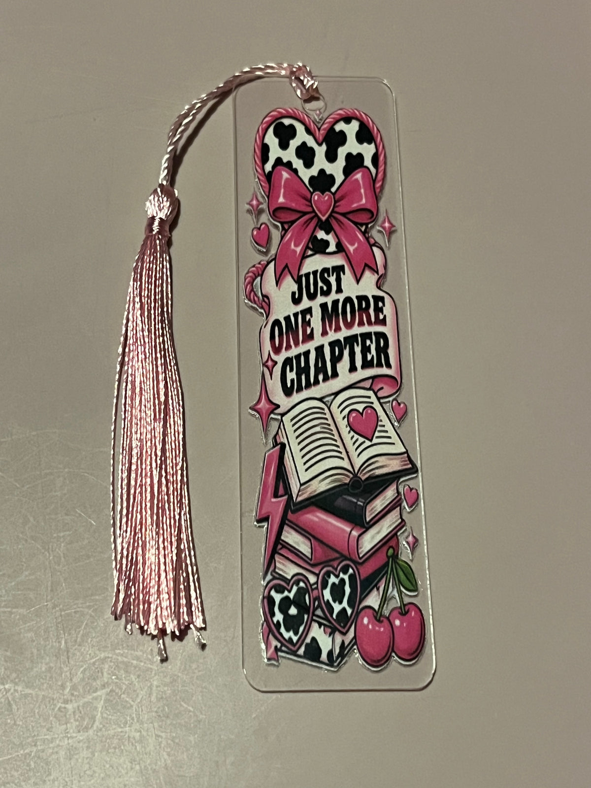 Just one more chapter bookmark