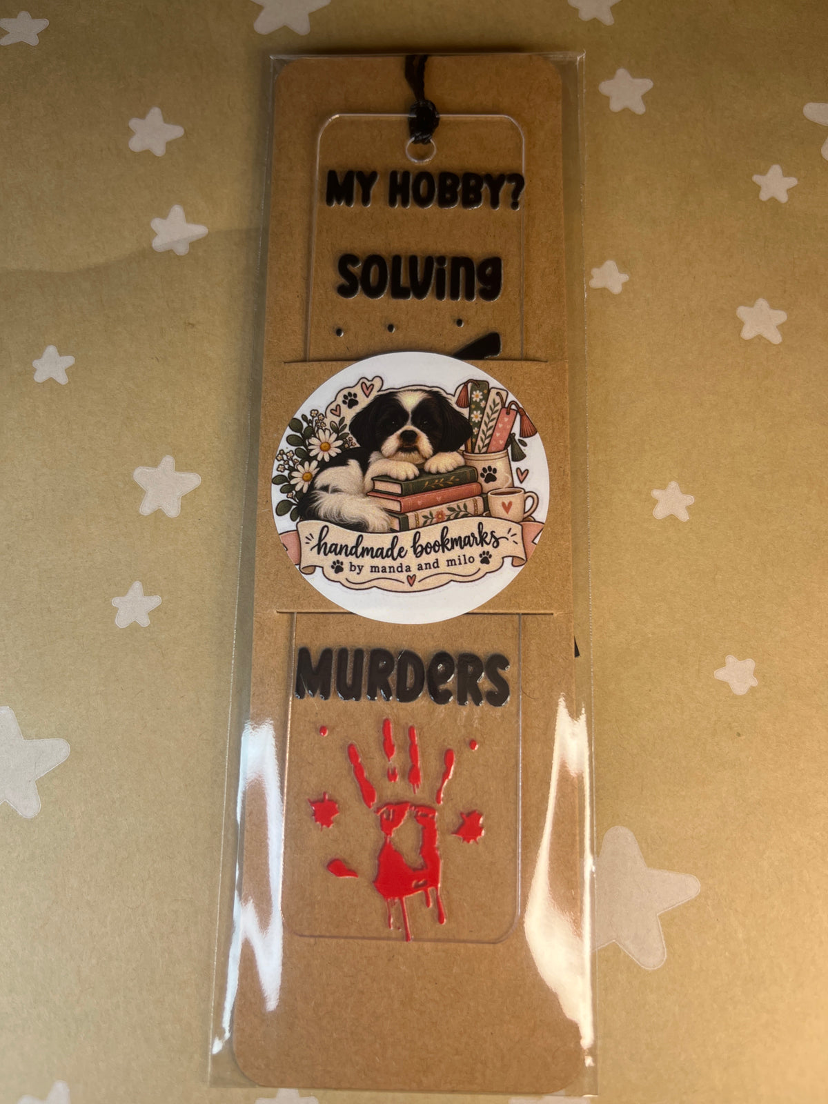 Crime bookmark