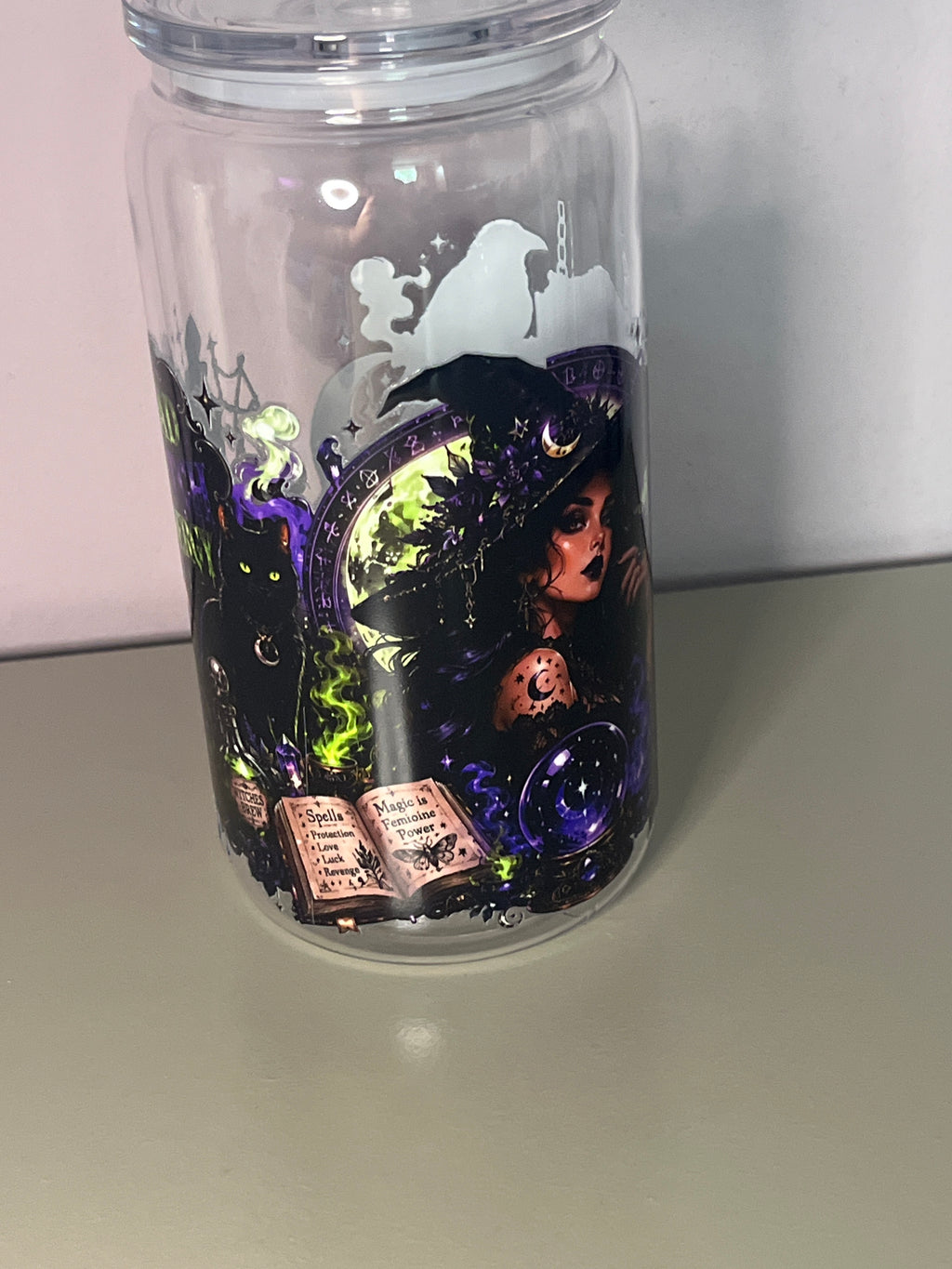 Halloween 610ml Tumbler with straw