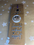 Dark romance bookmark