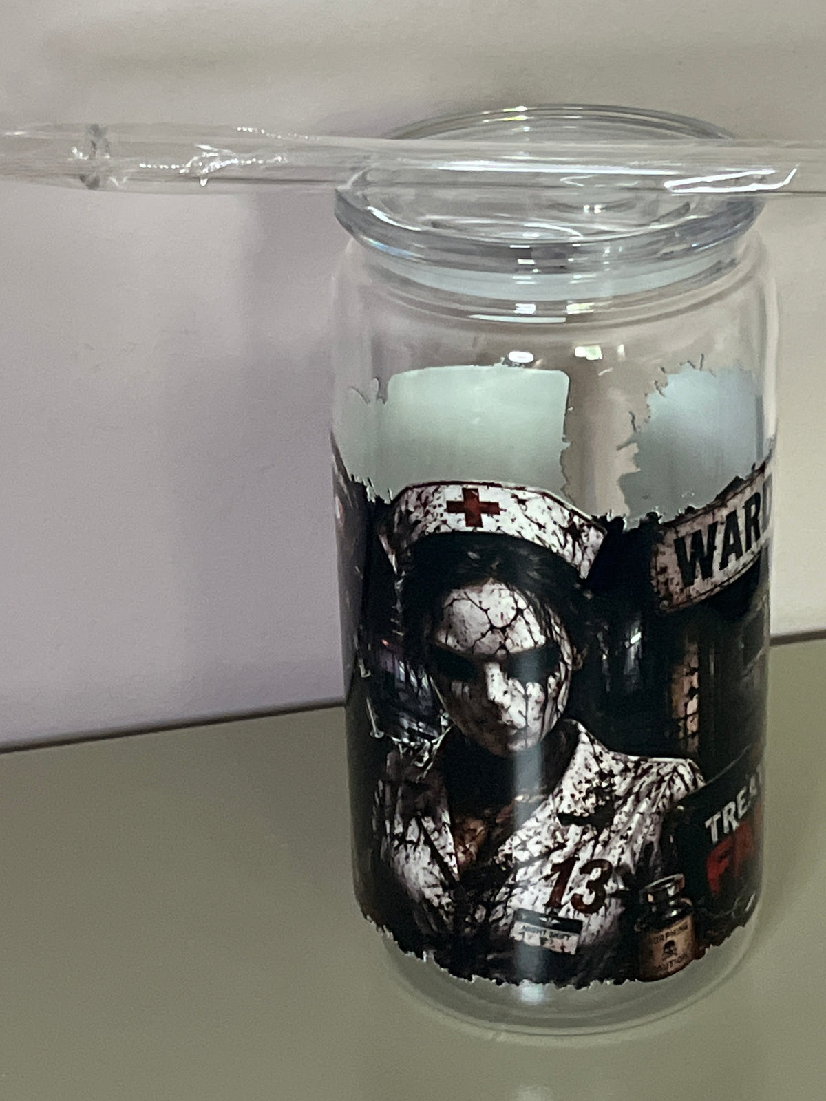 Halloween 610ml Tumbler with straw