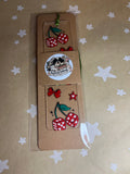 Cherry dice bookmark