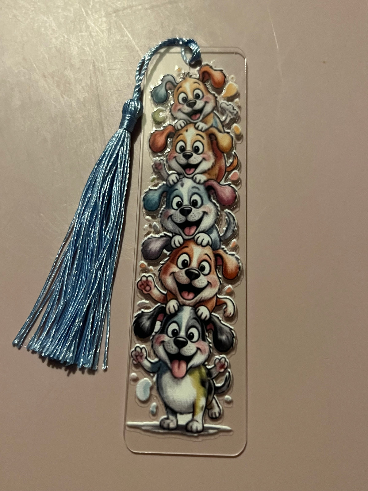Dog bookmark