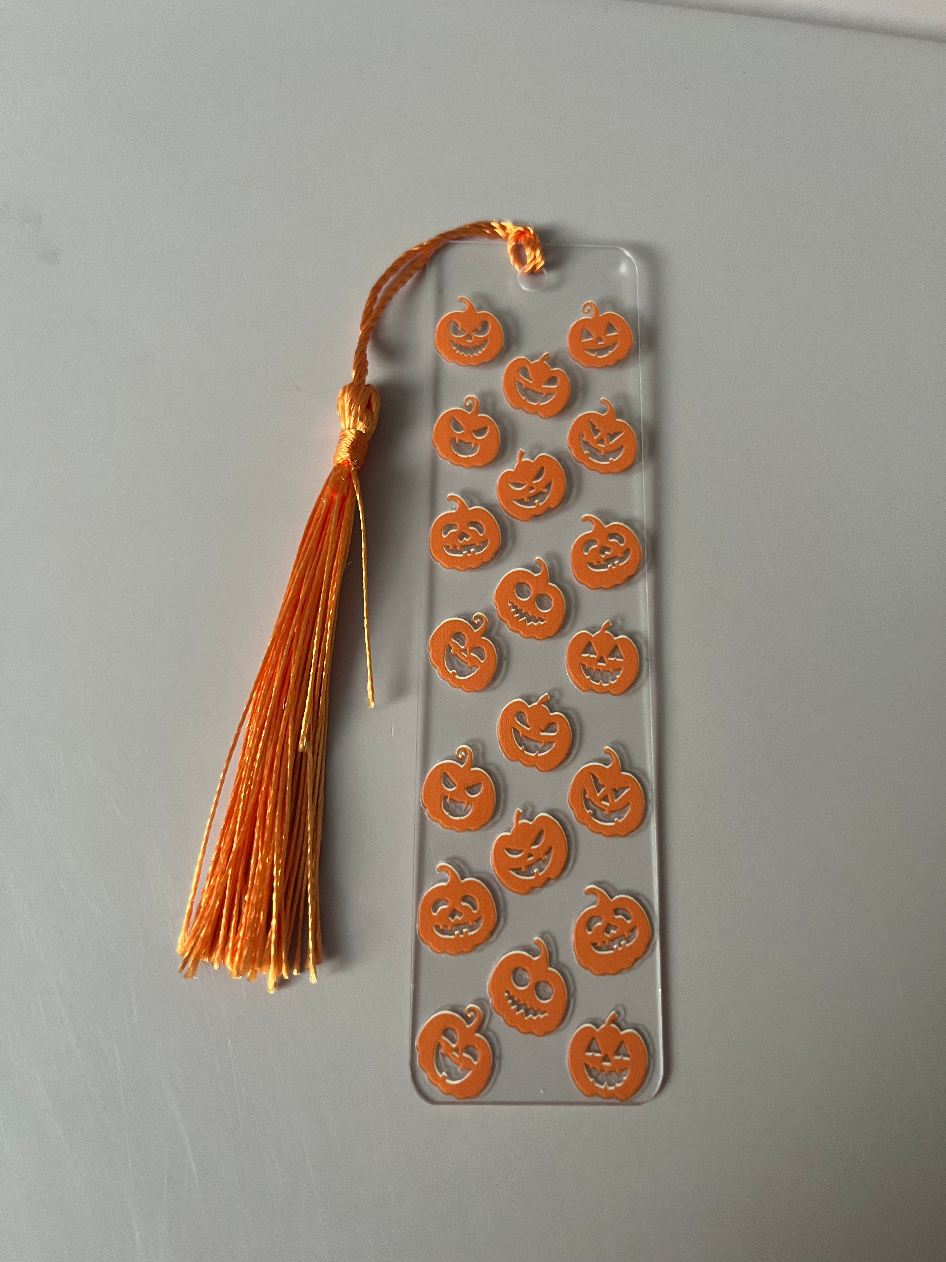 Pumpkin bookmark