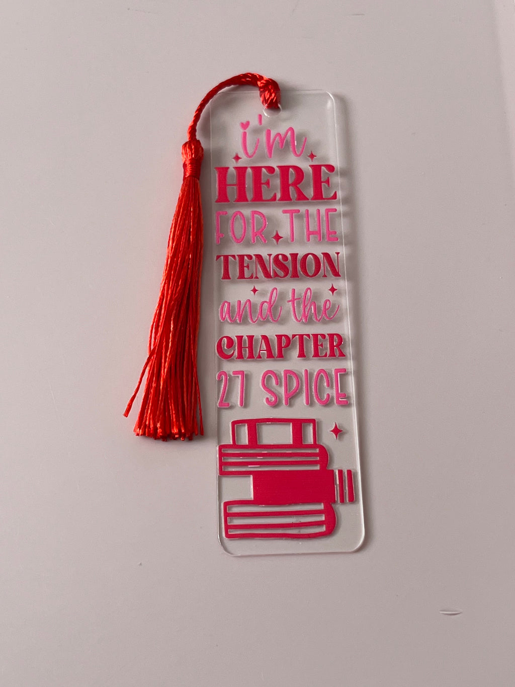 Im here for the tension and the chapter 27 spice bookmark